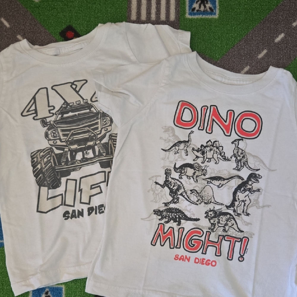 2 Del Sol UV Color Change Toddler shirts
